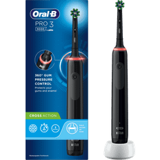 Rosa Elektriske tannbørster & Tannspylere Oral-B Pro 3 3000 CrossAction