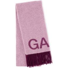 Ganni Recycled Wool Blend Scarf - Moonlight Mauve