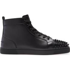 High top sneakers mens Christian Louboutin Lou Spikes High Top M - Black
