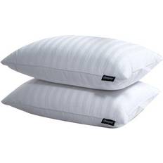 Down Pillows Beautyrest Damask Down Pillow White (71.12x50.8)