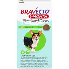 Bravecto Dogs Pets Bravecto 1-Month Chews for Dogs 22-44lbs