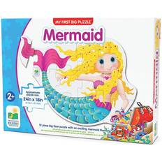 Floor Jigsaw Puzzles The Learning Journey Puzzles Mermaid 12-Piece Floor Puzzle