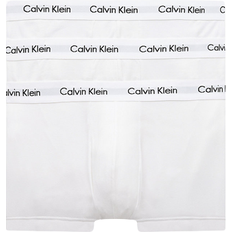 Calvin Klein Boksere Underbukser Calvin Klein Cotton Stretch Trunks 3-pack - White