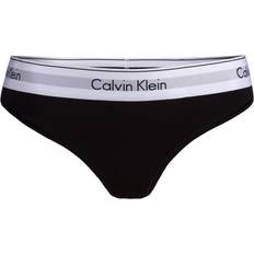 Black bikini Klær Calvin Klein Modern Cotton Thong - Black