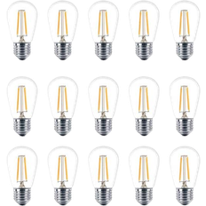 Light Bulbs Brightech Edison LED Lamps S14 15-pack