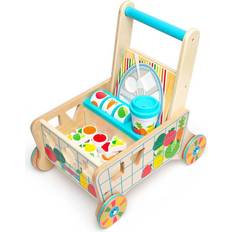 Plastic Baby Walker Wagons Melissa & Doug Wooden Shape Sorting Grocery Cart