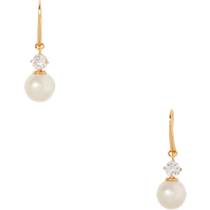 Pearl Earrings Kate Spade Wisdom Drop Earring - Gold/Cream/Multicolour