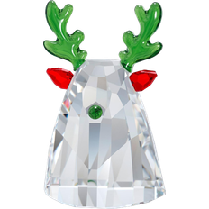 Swarovski Holiday Cheers Reindeer Figurine 1.7"