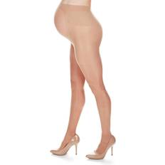 MeMoi Sheer Support Maternity Tights Nude