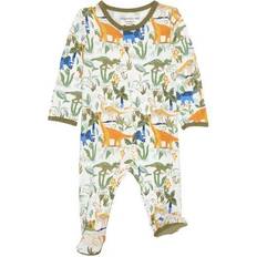 Magnetic Me Jumpsuits Children's Clothing Magnetic Me Raptor Round Your Finger Stretch Magnetic Footie - Green