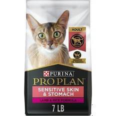 PURINA PRO PLAN Cats Pets PURINA PRO PLAN Adult Sensitive Skin & Stomach Lamb & Rice Formula Dry