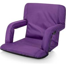 Picnic Time Camping Chairs Picnic Time 618-00-101-000-0 Ventura Portable Reclining Stadium Seat Purple