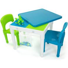 Humble Crew 2 in 1 Square Activity Table & 2 Chair Set