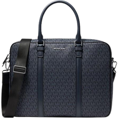 Michael Kors Hudson Logo Briefcase - Admrl/Plblue