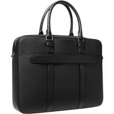 Michael Kors Briefcases Michael Kors Hudson Textured Briefcase - Black