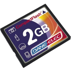 2 GB Memory Cards Dane Elec Compact Flash Xs 2GB