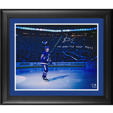 Fanatics Toronto Maple Leafs Rasmus Sandin Framed Autographed Photograph with Multiple Inscriptions