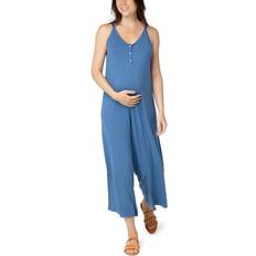 Nom Maternity Chelsa Jumpsuit French Blue