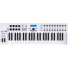Hvit MIDI-keyboards Arturia KeyLab 49