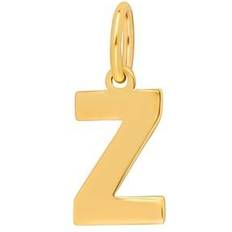 Letter Z Pendant - Gold