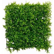Artificial Plant Living Wall Panels for Indoor/Outdoor Use (4 pack Fern Style)
