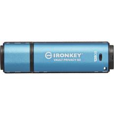 Kingston IronKey Vault Privacy 50 Encrypted USB 128GB