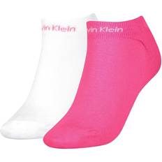 Calvin Klein Sneaker Gripper Socks 2-pack - Pink/White