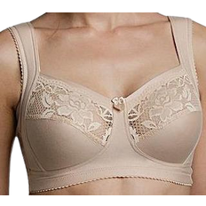 Miss Mary Comfortable Soft Cup Bra - Beige
