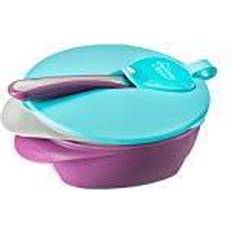 Plates & Bowls Tommee Tippee Explora Easy Scoop Feeding Bowls with Lid & Spoon