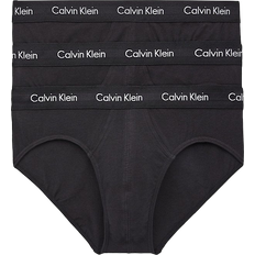 Calvin Klein Elastane/Lycra/Spandex Clothing Calvin Klein Cotton Stretch Briefs 3-pack - Black