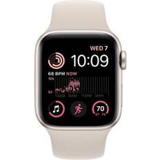 Apple EKG (Elektrokardiografi) - iPhone Smartklokker Apple Watch SE 2022 Cellular 40mm Aluminum Case with Sport Band