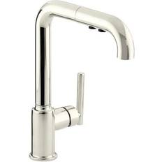 Kohler kitchen sink faucets Kohler Purist K-7505-SN Nickel
