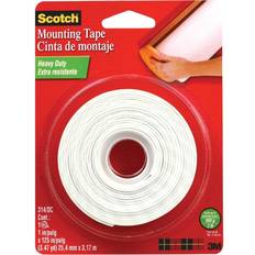 Scotch 1"x125" Indoor Double-Sided Mounting Tape