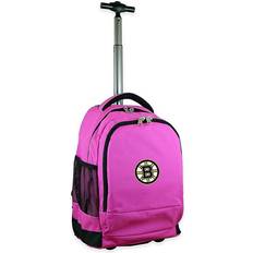 MOJO Pink Boston Bruins 19'' Premium Wheeled Backpack