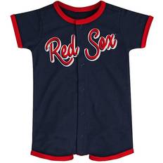 Playsuits Children's Clothing MLB Boston Sox Power Hitter Short Sleeve Coverall