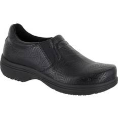 Gray Loafers Easy Works Bind (Women's) Black/Embossed W