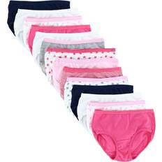 Panties Children's Clothing Fruit of the Loom Girls Brief 14-pack - Assorted Stars & Stripes