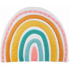 Mud Pie Rainbow Quilted Play Mat