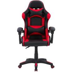 CorLiving Ravagers Gaming Chair - Black/Red