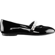 Nina Girl's Nataly Flat Shoes - Black Patent