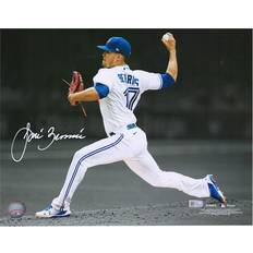 Sports Fan Products Fanatics Toronto Blue Jays Jose Berrios Authentic Autographed 11" x 14" Pitching Spotlight Photograph