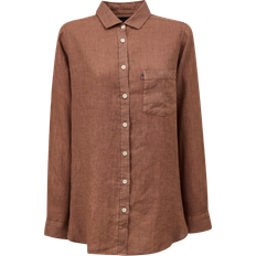 Lexington Isa Linen Shirt - Brown