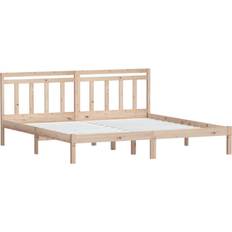 vidaXL Bed Frame Solid Pine 100cm Bettrahmen 160x200cm