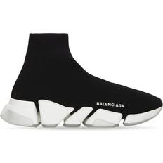 Balenciaga Schuhe Balenciaga Speed 2.0 Clear Sole Recycled Knit M - Black/White