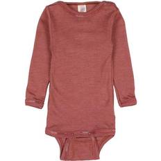 Wolle Bodys ENGEL Natur Long Sleeved Baby Bodysuit - Copper (709030-52E)