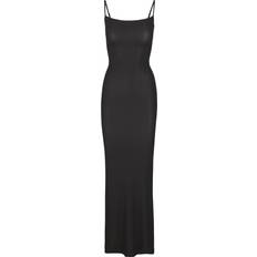 Black Dresses SKIMS Soft Lounge Long Slip Dress - Onyx