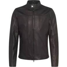 Herre - Skinnjakker Michael Kors Leather Racer Jacket