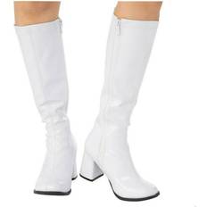 Shoes Rubies Adult GoGo Boot White