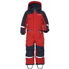 130 Schneeoveralls Didriksons Neptun Kids' Coverall - Race Red (504269-498)