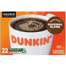 Coffee Capsules K-cups & Coffee Pods Dunkin' Donuts Original Blend Capsules 8.1oz 22